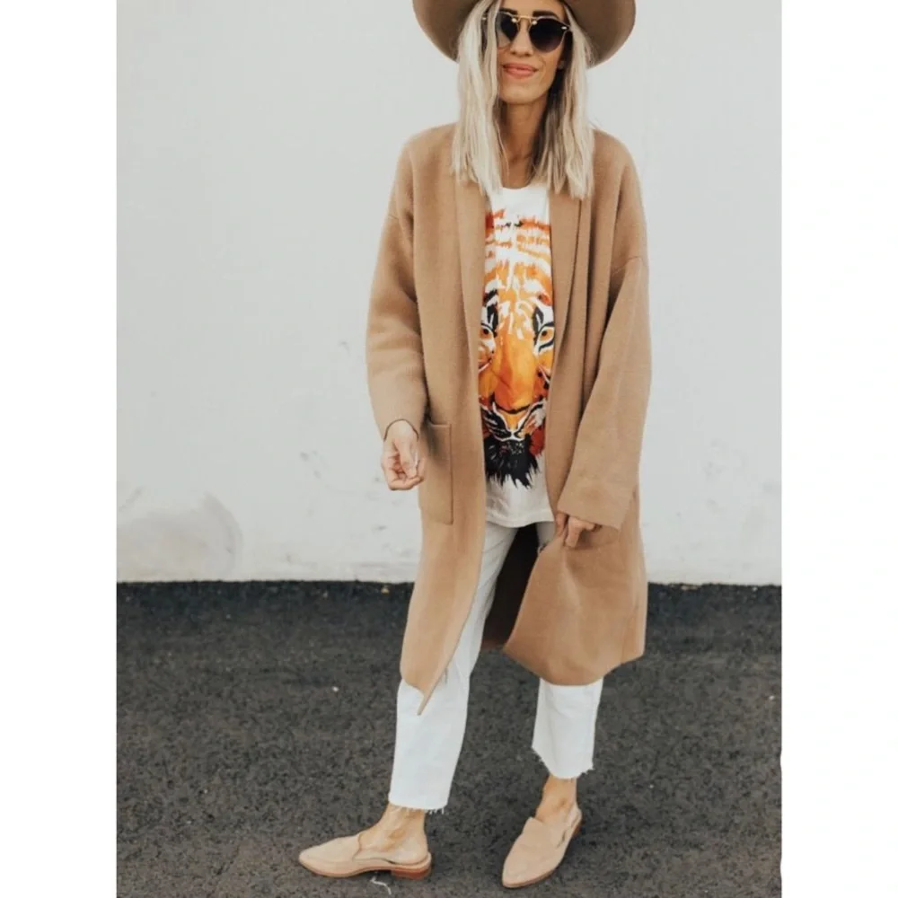 Free People x Wrangler Tiger Graphic T-Shirt